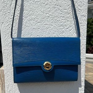 Louis Vuitton Arche Blue Epi Bag
